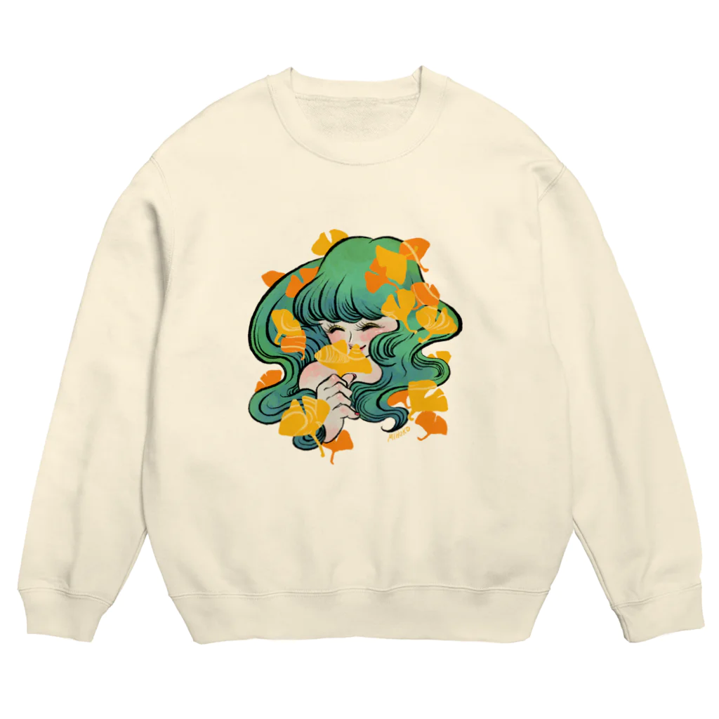 きらきら がーるずの大好きな秋！ Crew Neck Sweatshirt