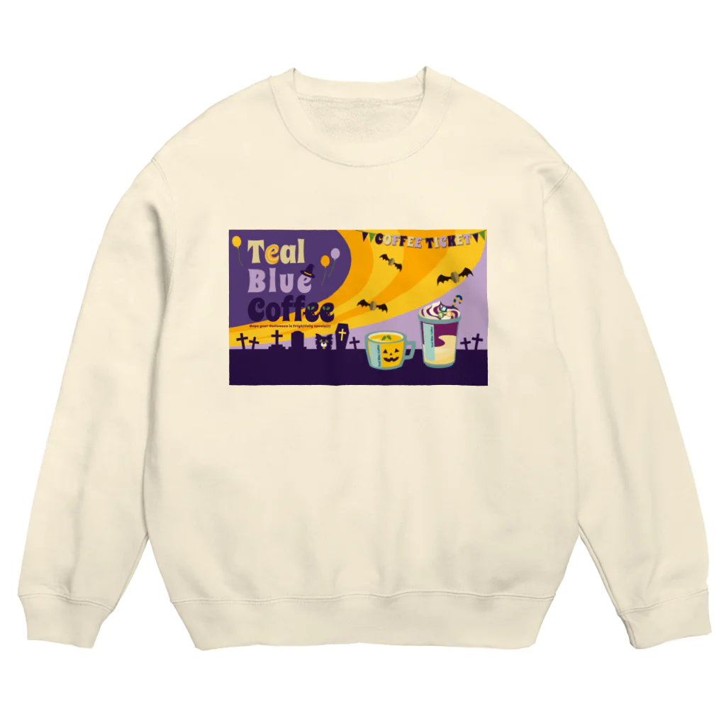 Teal Blue CoffeeのAutumn Fair_Halloween Ver. Crew Neck Sweatshirt