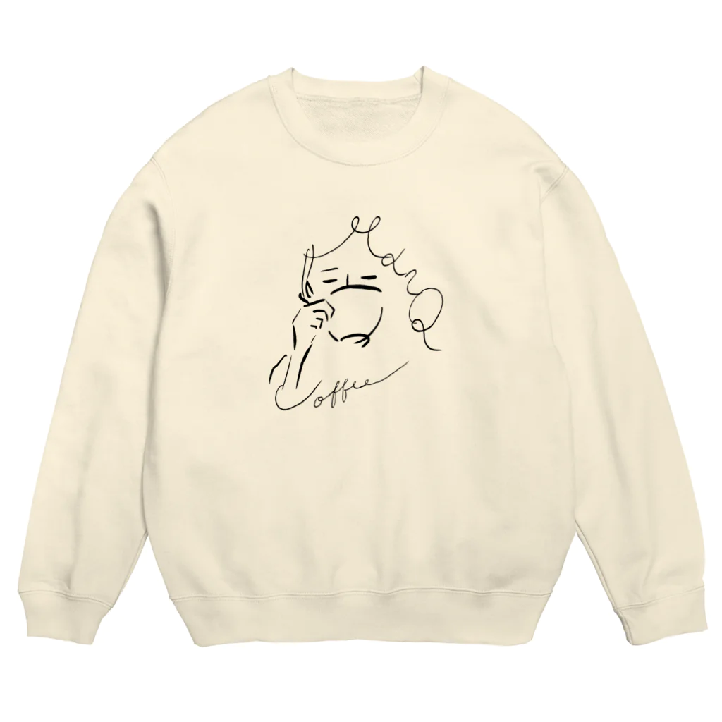 marqetのmarQ coffee Crew Neck Sweatshirt