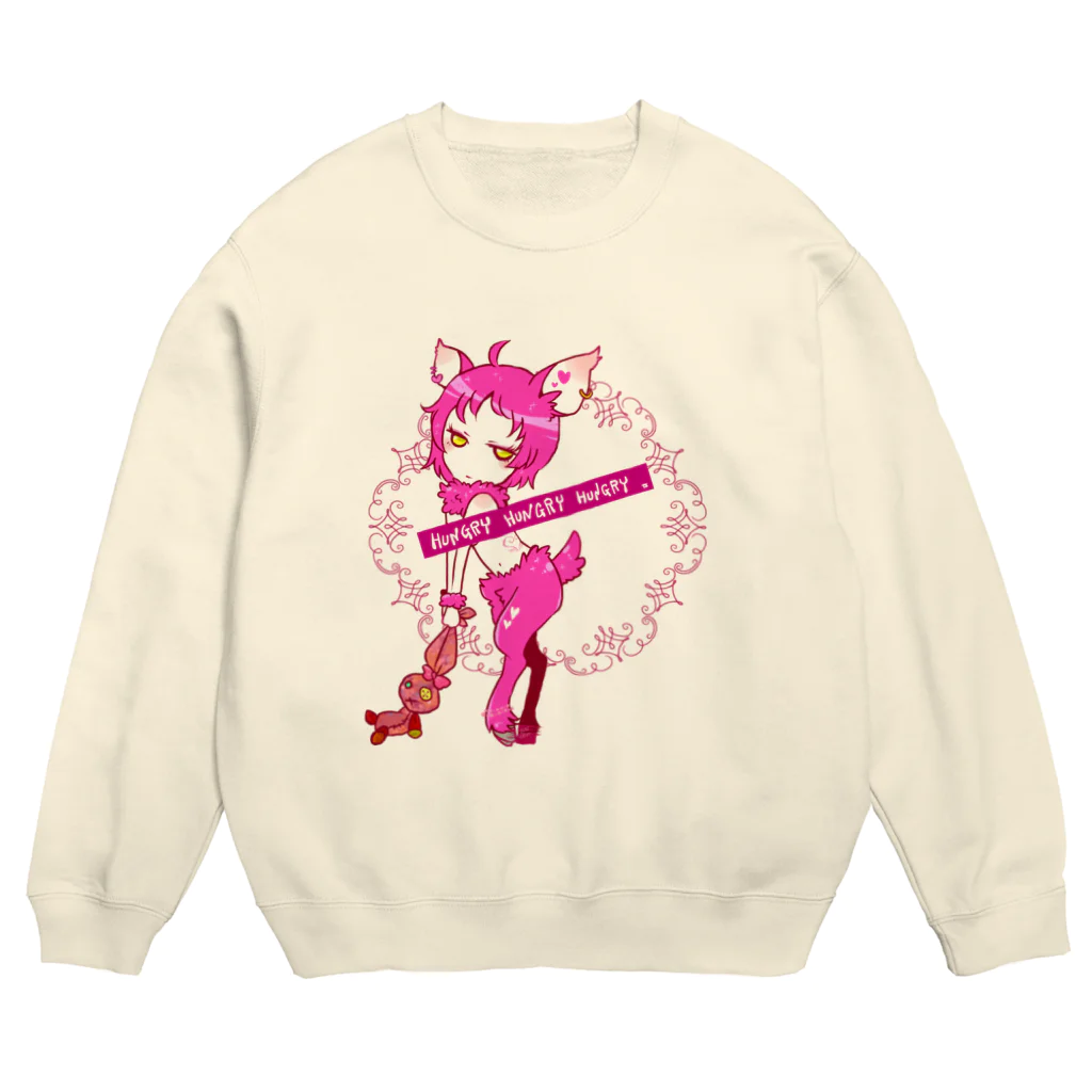 SWのシカの嬢 Crew Neck Sweatshirt