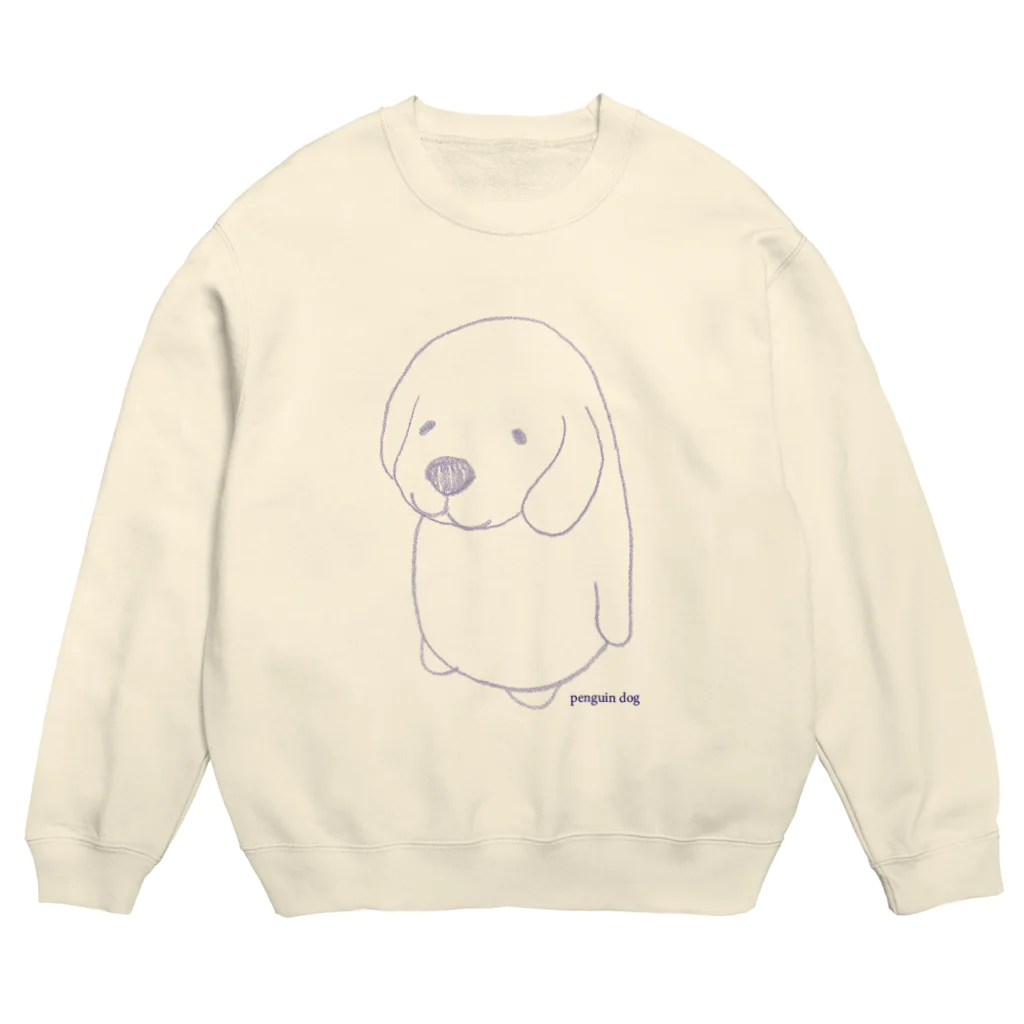 imのペンギン犬 Crew Neck Sweatshirt