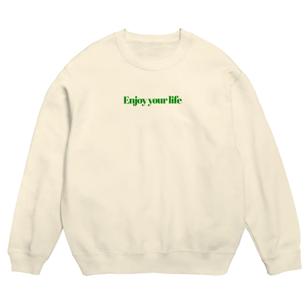 YRYR WorldのEnjoy your life　スウェット Crew Neck Sweatshirt