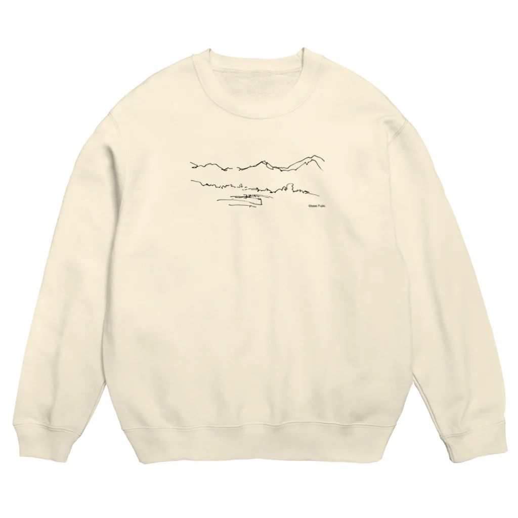 shop_newton_isaacのScenery_1 Crew Neck Sweatshirt