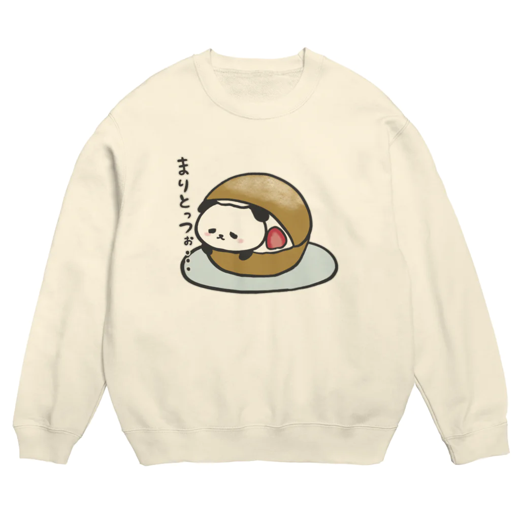 まーたろのまりとっつぉ Crew Neck Sweatshirt