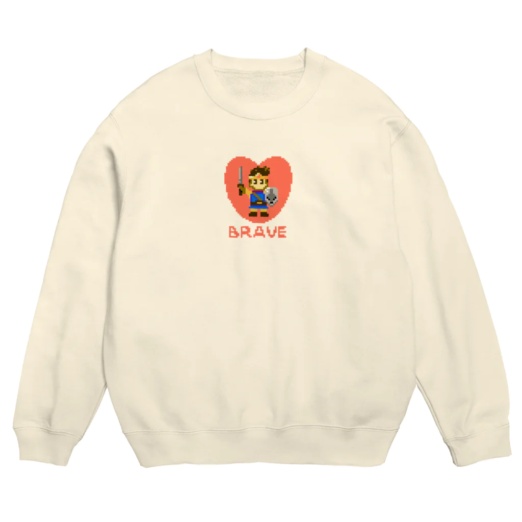 スロータイプ書店 Slowtype BooksのBRAVE ブレイブ 勇者 カラー版 261 Crew Neck Sweatshirt