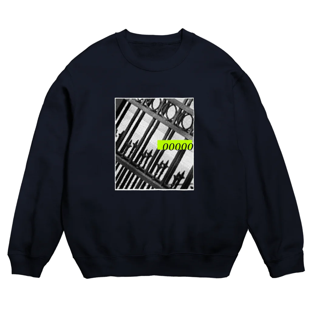 villonのモノトーン門　ノート風　０ Crew Neck Sweatshirt