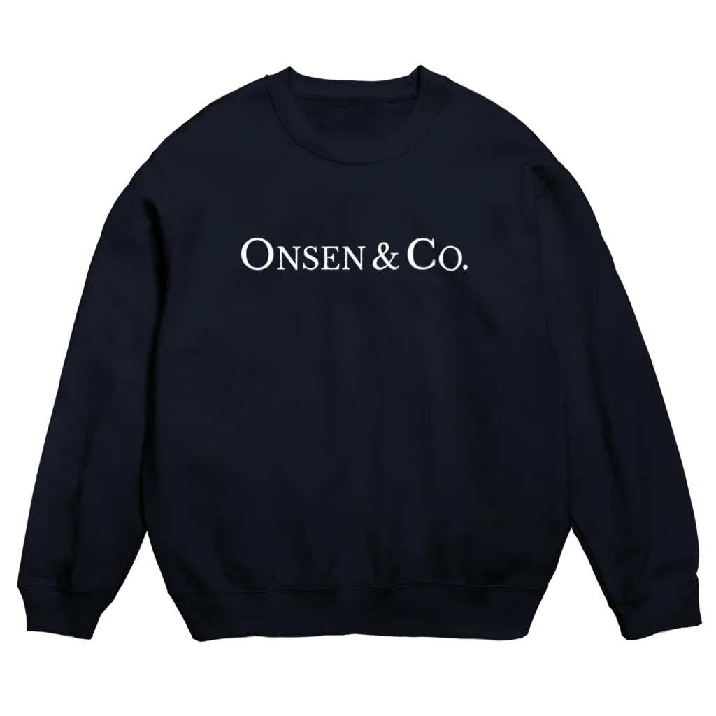 温泉グッズ@ブーさんとキリンの生活のONSEN＆CO. Crew Neck Sweatshirt