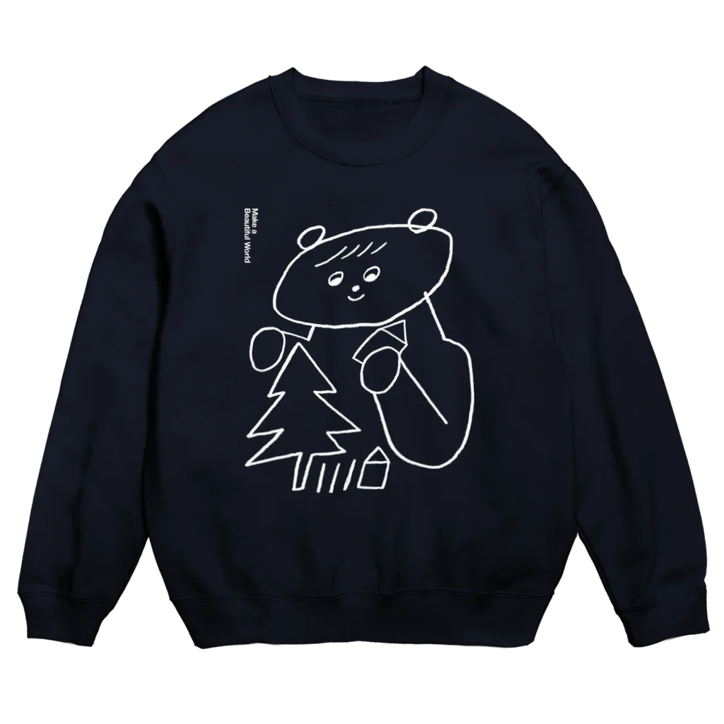 killdiscoのうつくしいせかい Crew Neck Sweatshirt