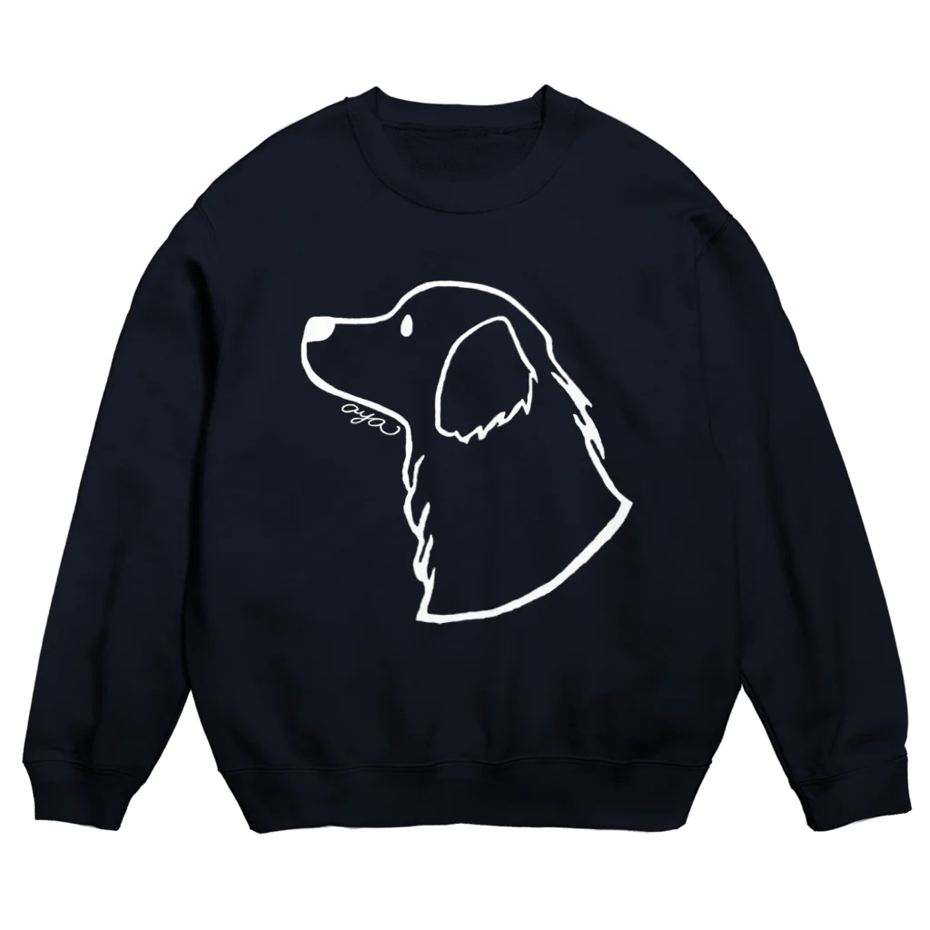 aya1のｺﾞｰﾙﾃﾞﾝ･ﾚﾄﾘｰﾊﾞｰ〈白線〉 Crew Neck Sweatshirt