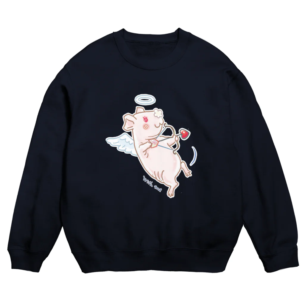 ごまーみんのスキニーエンジェル Crew Neck Sweatshirt