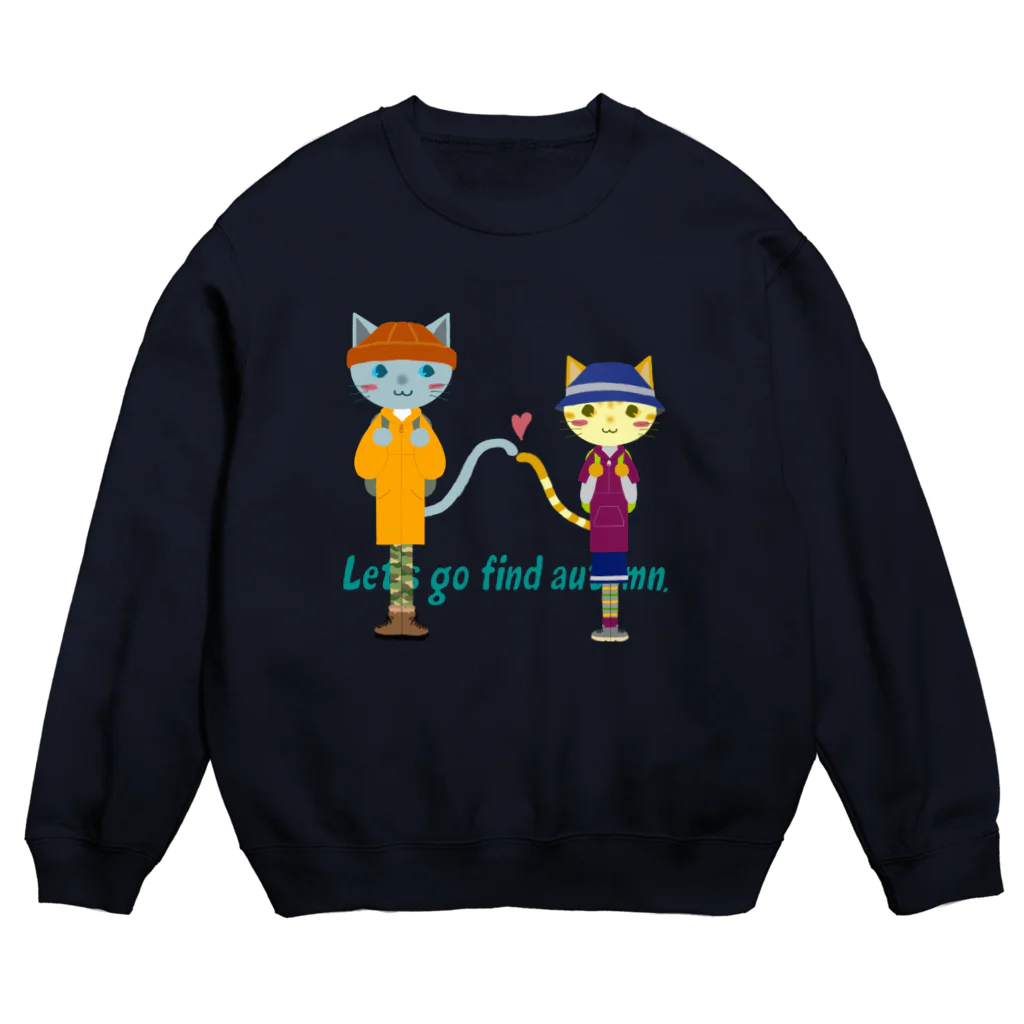 SU-KUの秋を見つけに Crew Neck Sweatshirt