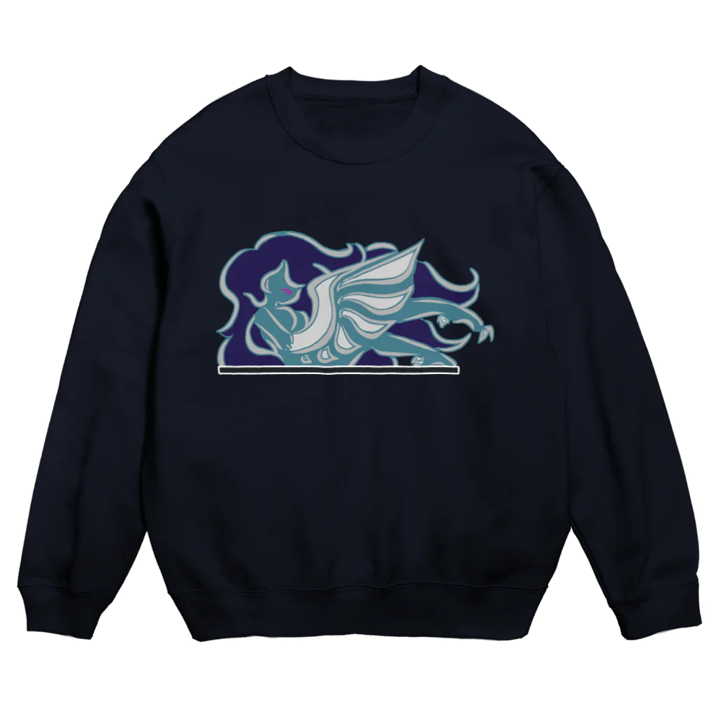 genZouのハーピー Crew Neck Sweatshirt