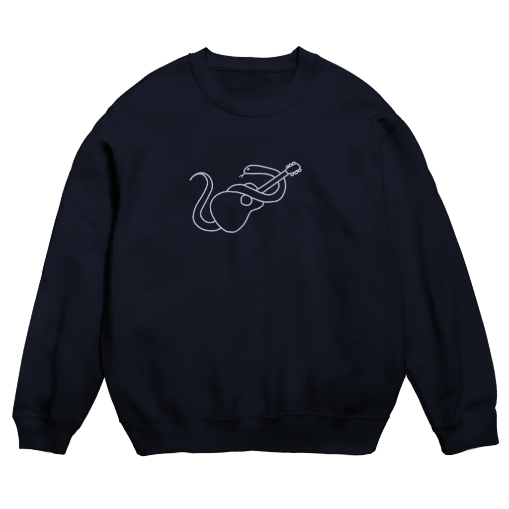 中々さトるの弾き語り蛇 Crew Neck Sweatshirt