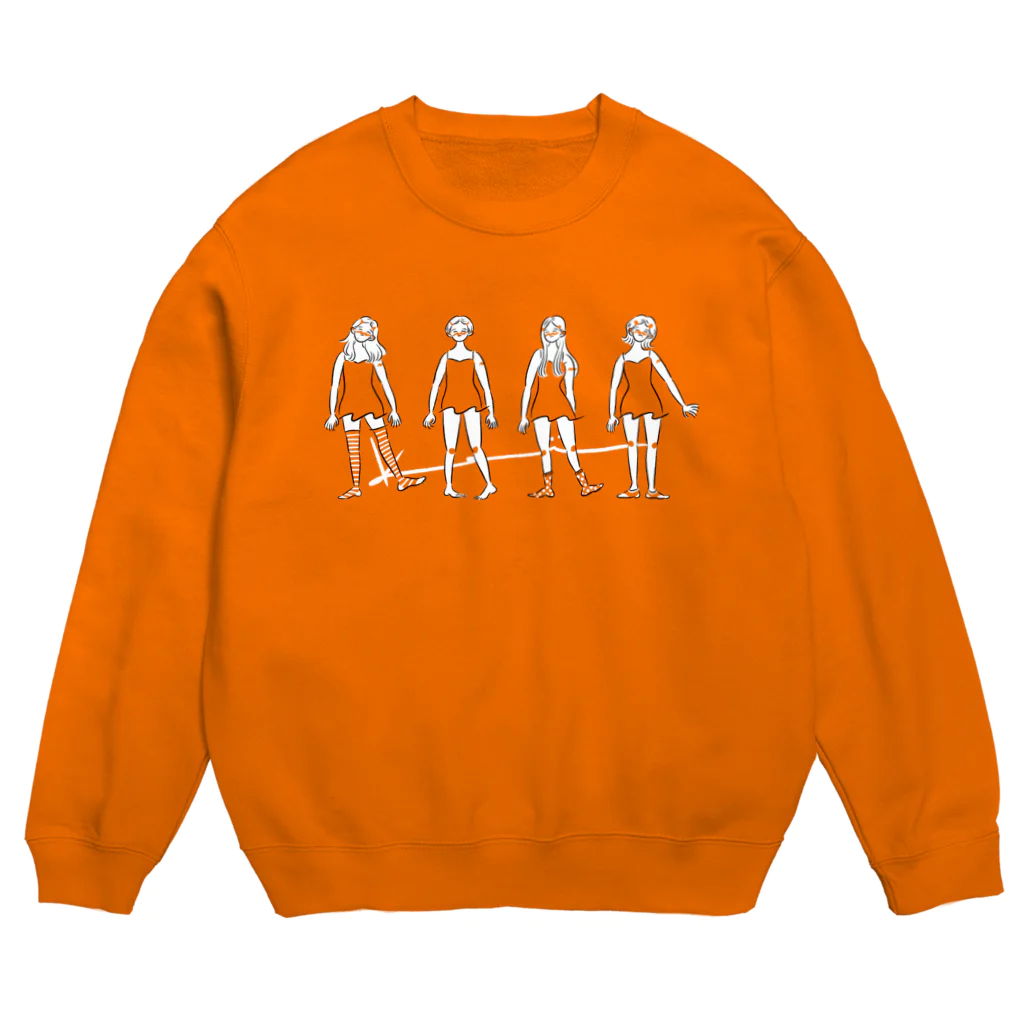 kameのあなた色に染まるおんなのこ Crew Neck Sweatshirt