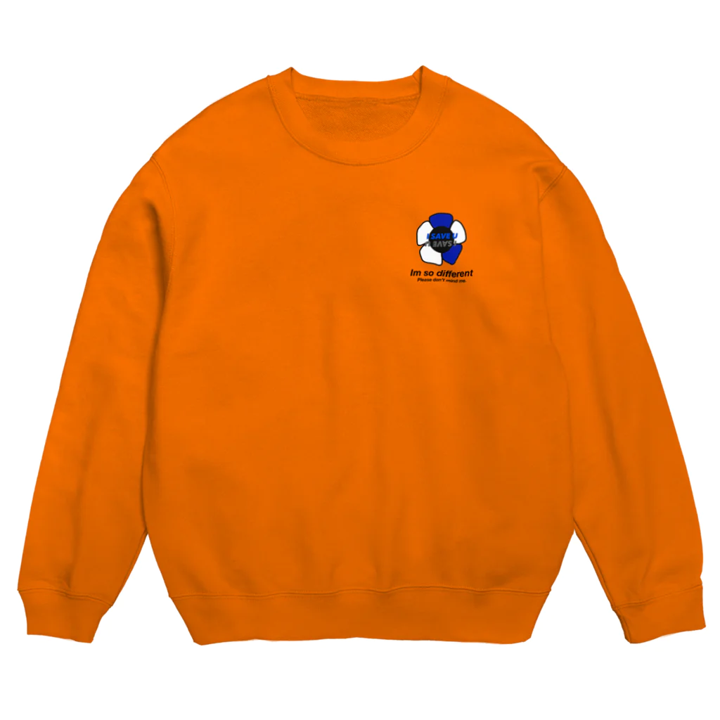 ISAVEU のIM SO DIFFERENT GOODS Crew Neck Sweatshirt