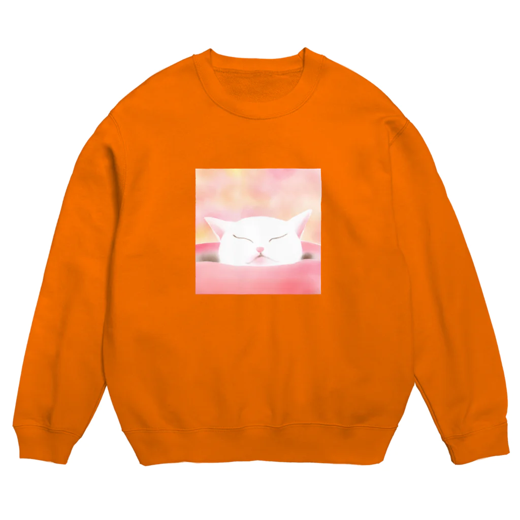 ミズノ リエ　グッズのあごのせ寝 Crew Neck Sweatshirt