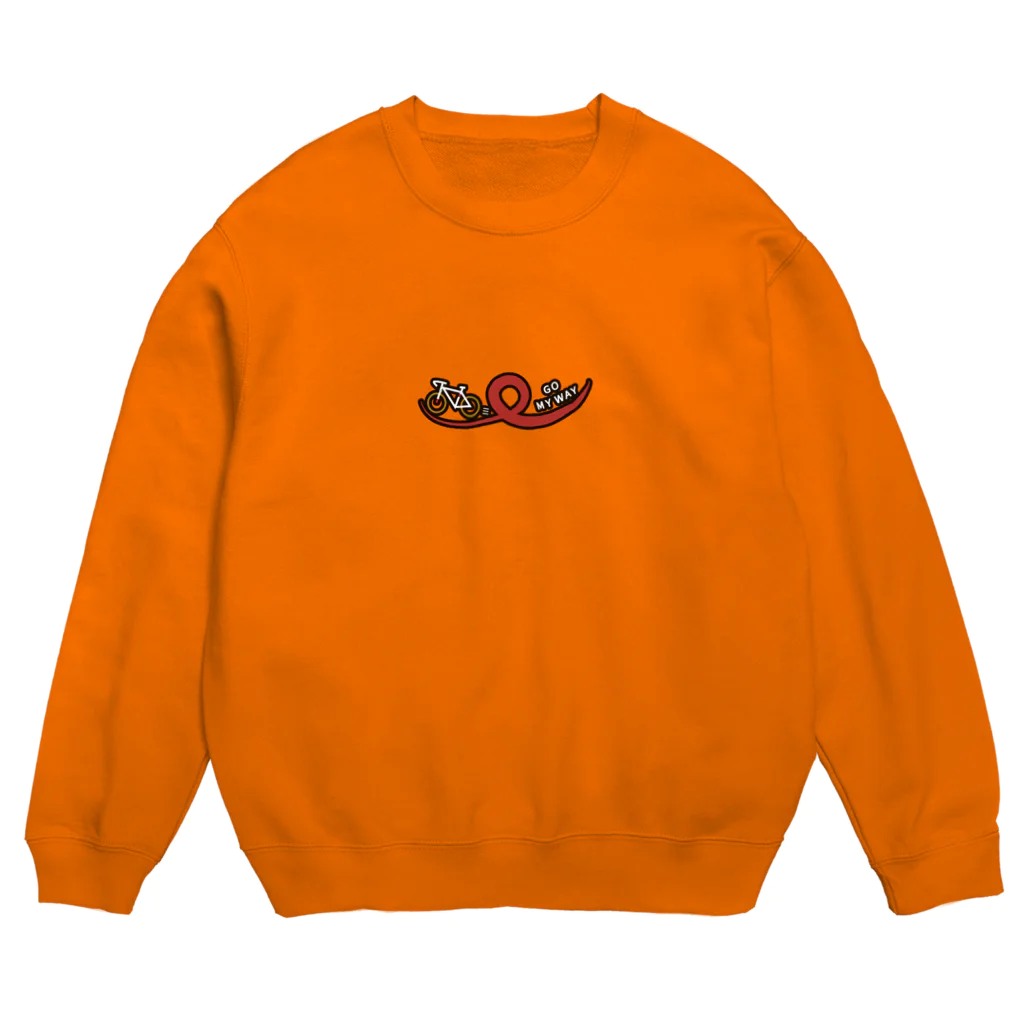 shunpeikawaiのGO MY WAY Crew Neck Sweatshirt