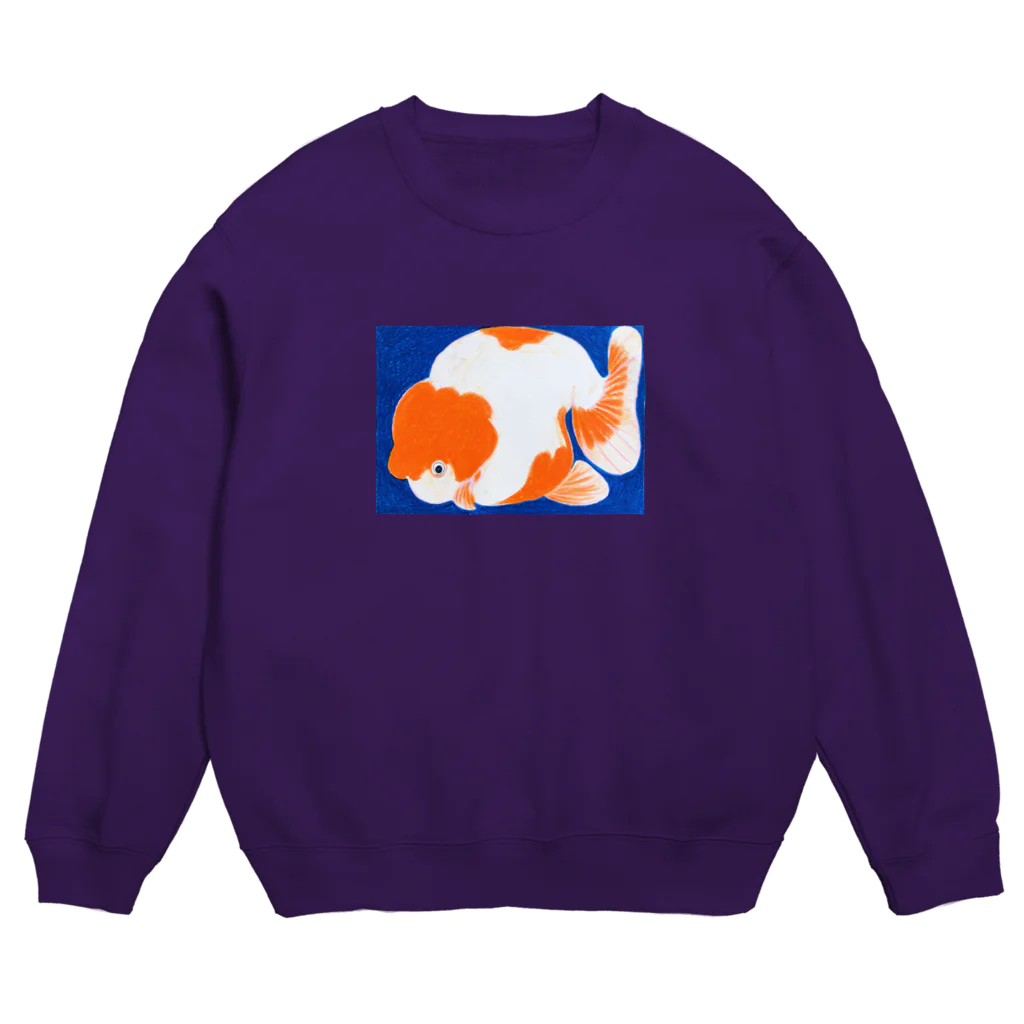 マキコエビナのランチュウ Crew Neck Sweatshirt