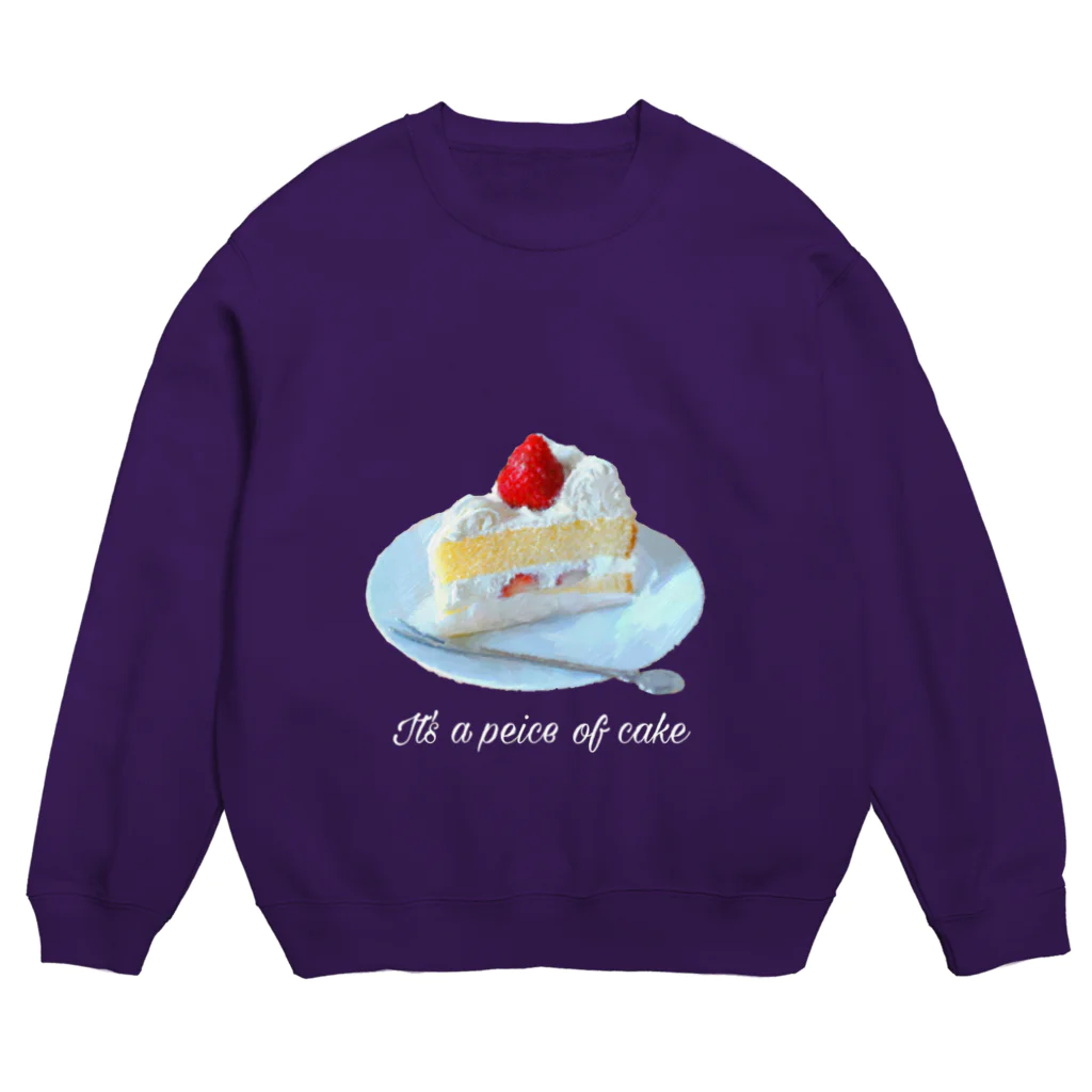 Tom.Y.JのIt's a peice of cake（朝飯前さ！） Crew Neck Sweatshirt