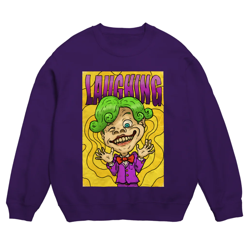 taisheeのLAUGHING Crew Neck Sweatshirt