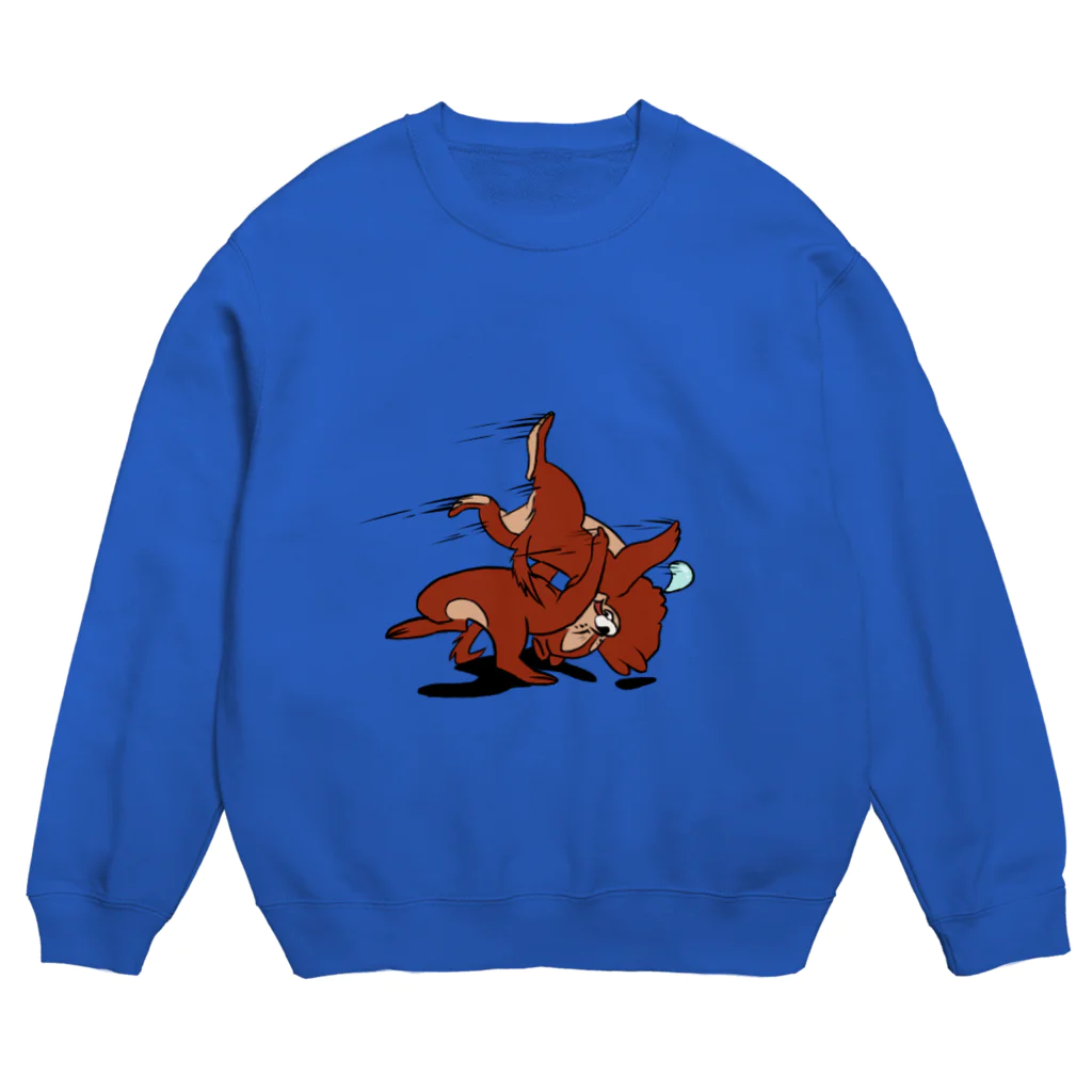 ブー太の目覚ましい？ Crew Neck Sweatshirt