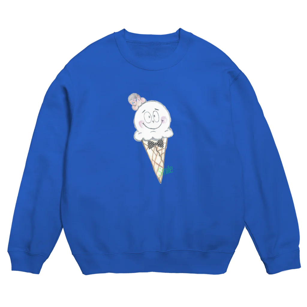 RabbitのSmile☆ Crew Neck Sweatshirt