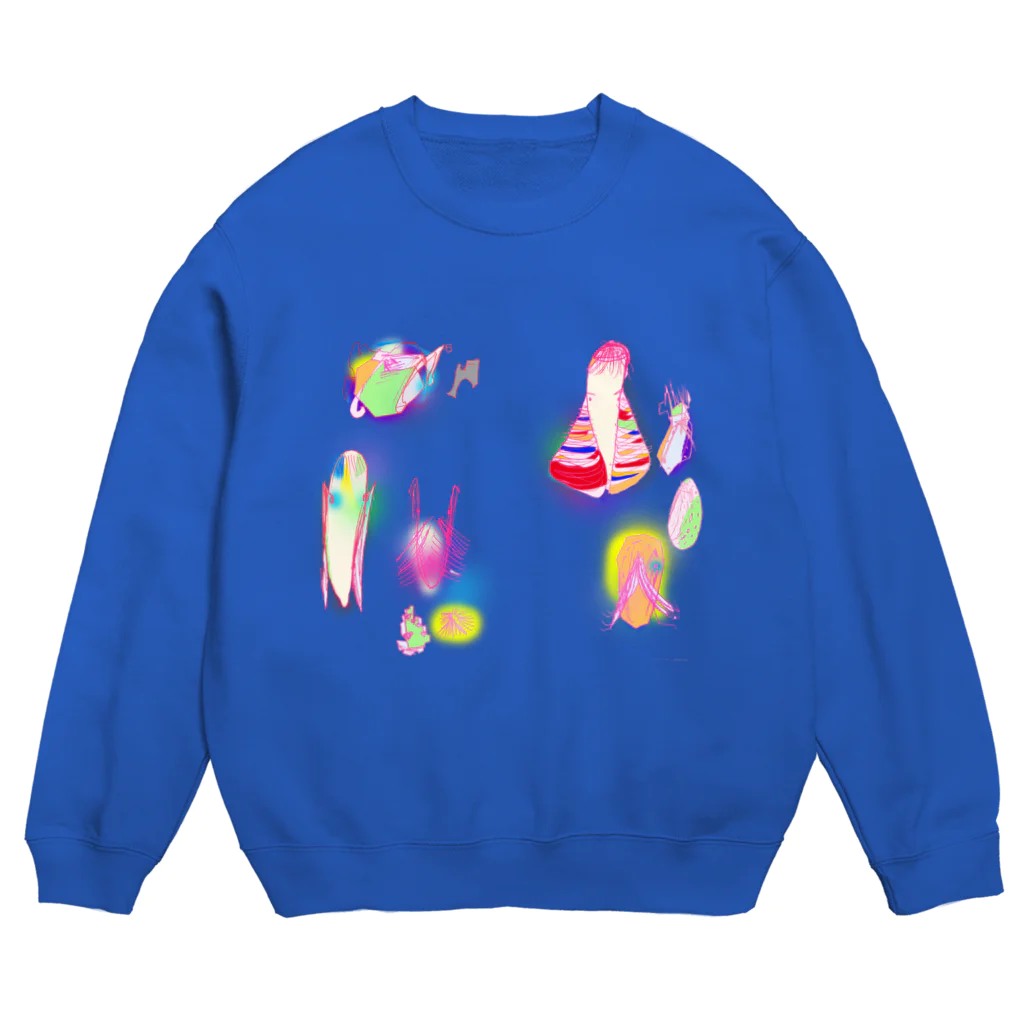 箕浦建太郎のほけったー Crew Neck Sweatshirt