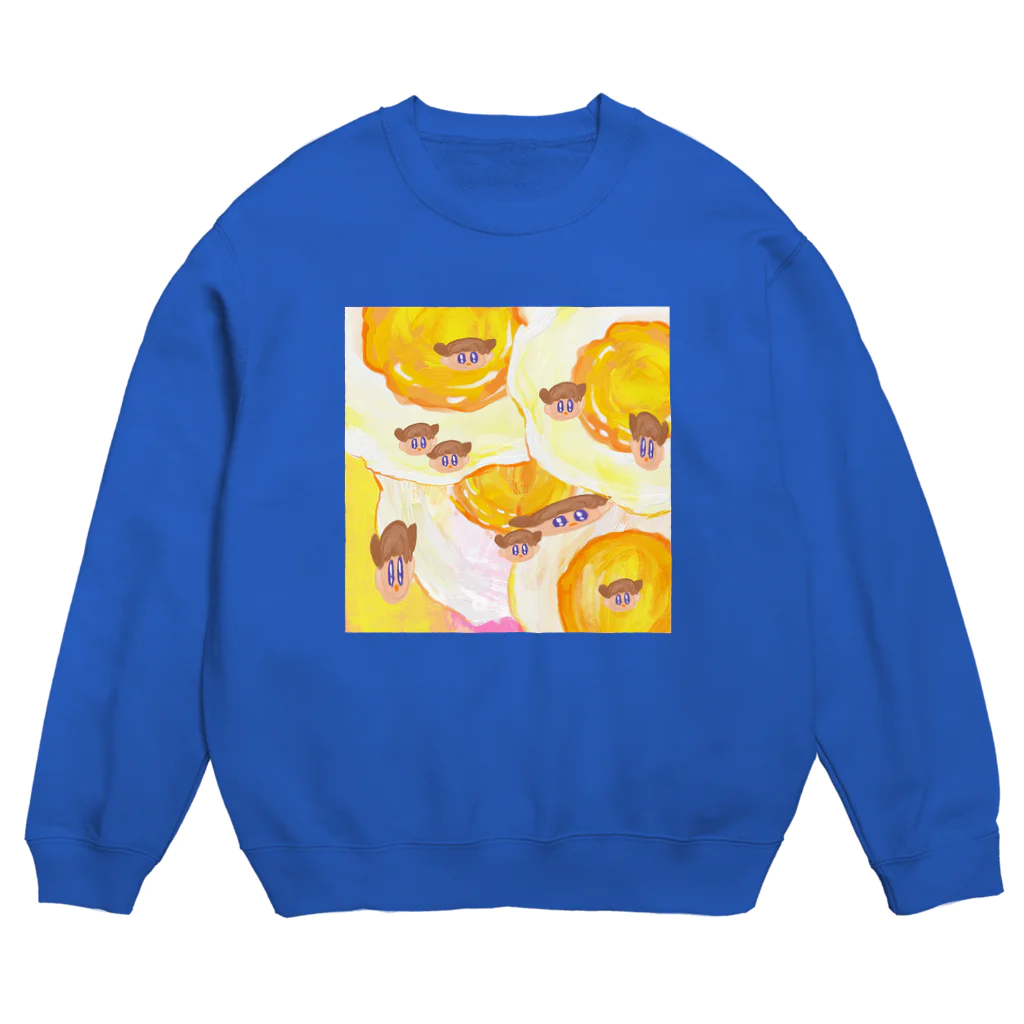 ちならたらこのめだまやき Crew Neck Sweatshirt