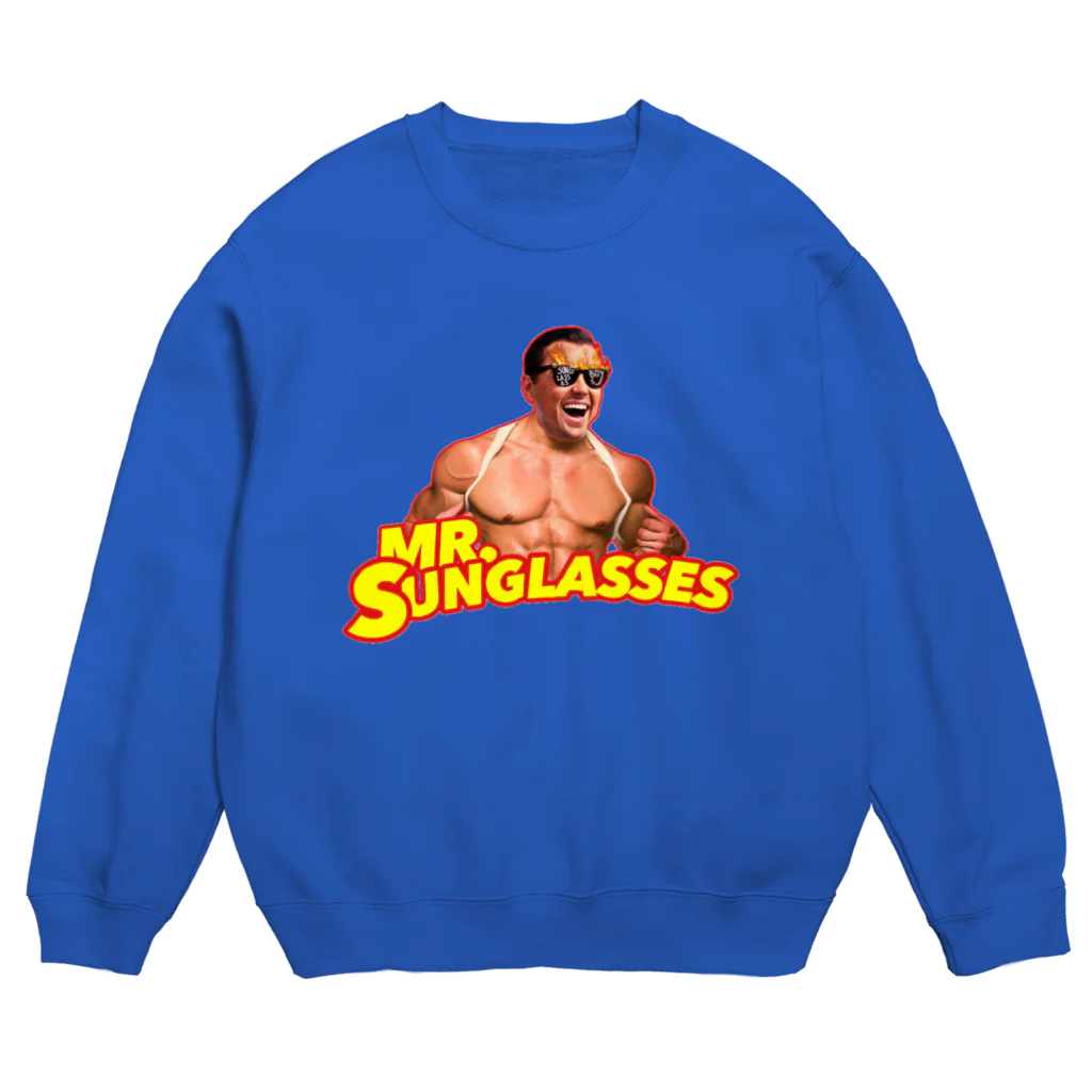 Sunglassesboys®︎のSUNGLASSES BOYS    “Mr.Sunglasses” Crew Neck Sweatshirt