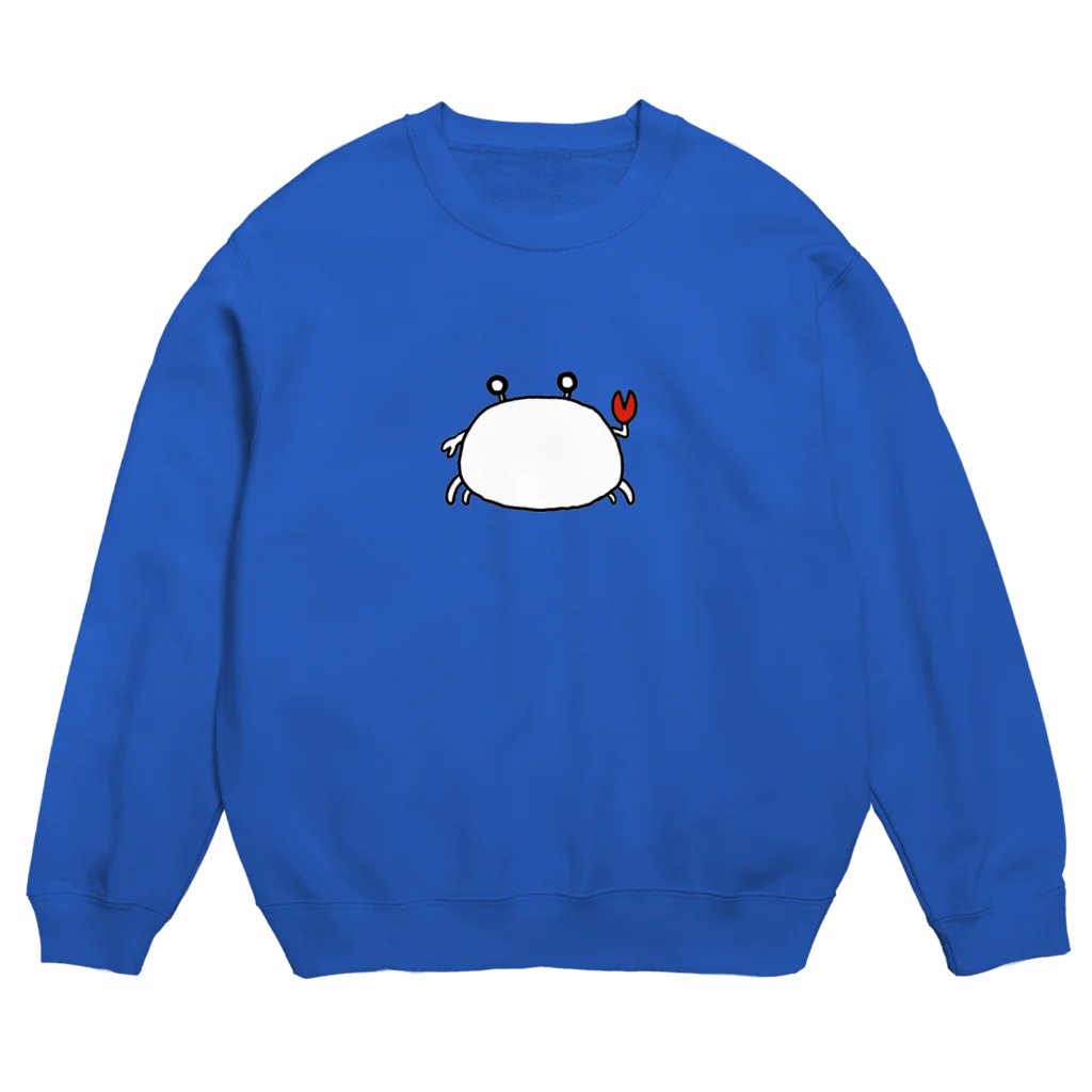 裸足のジョニーのかに Crew Neck Sweatshirt