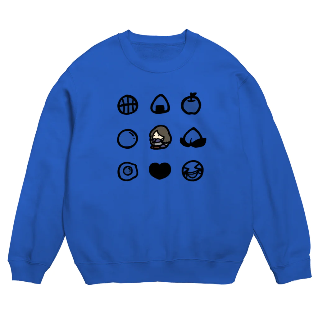 すこすこファクトリーの擬態 寒色ver. Crew Neck Sweatshirt