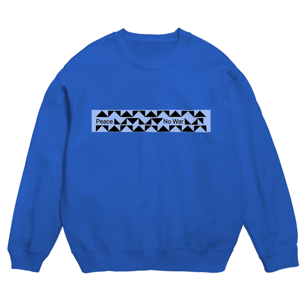 B-MOVIEのpeace & no war Crew Neck Sweatshirt