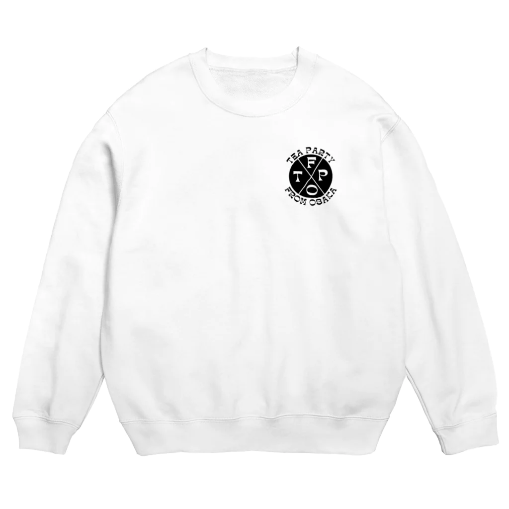 TEA PARTY Dance ShopのT・P・F・O スウェット White Crew Neck Sweatshirt