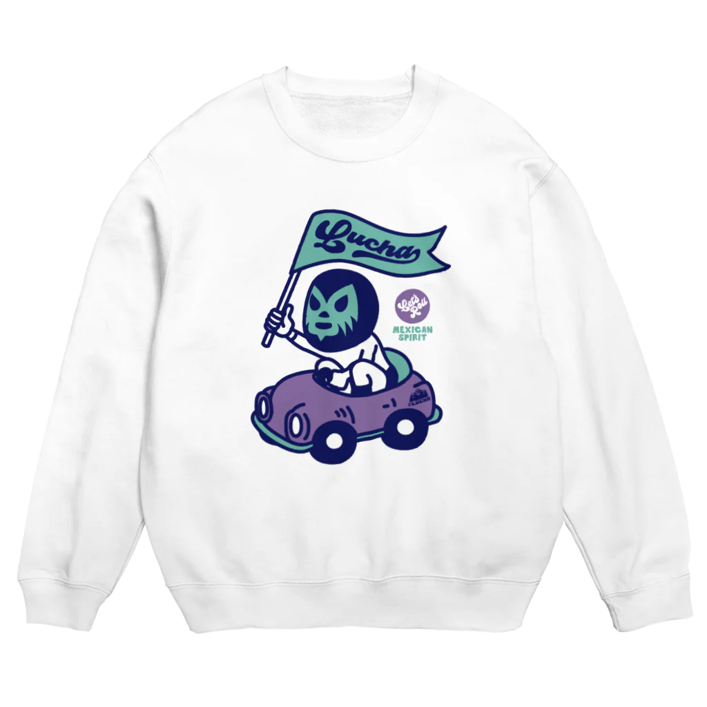 LUCHAのLet's Roll#6 Crew Neck Sweatshirt