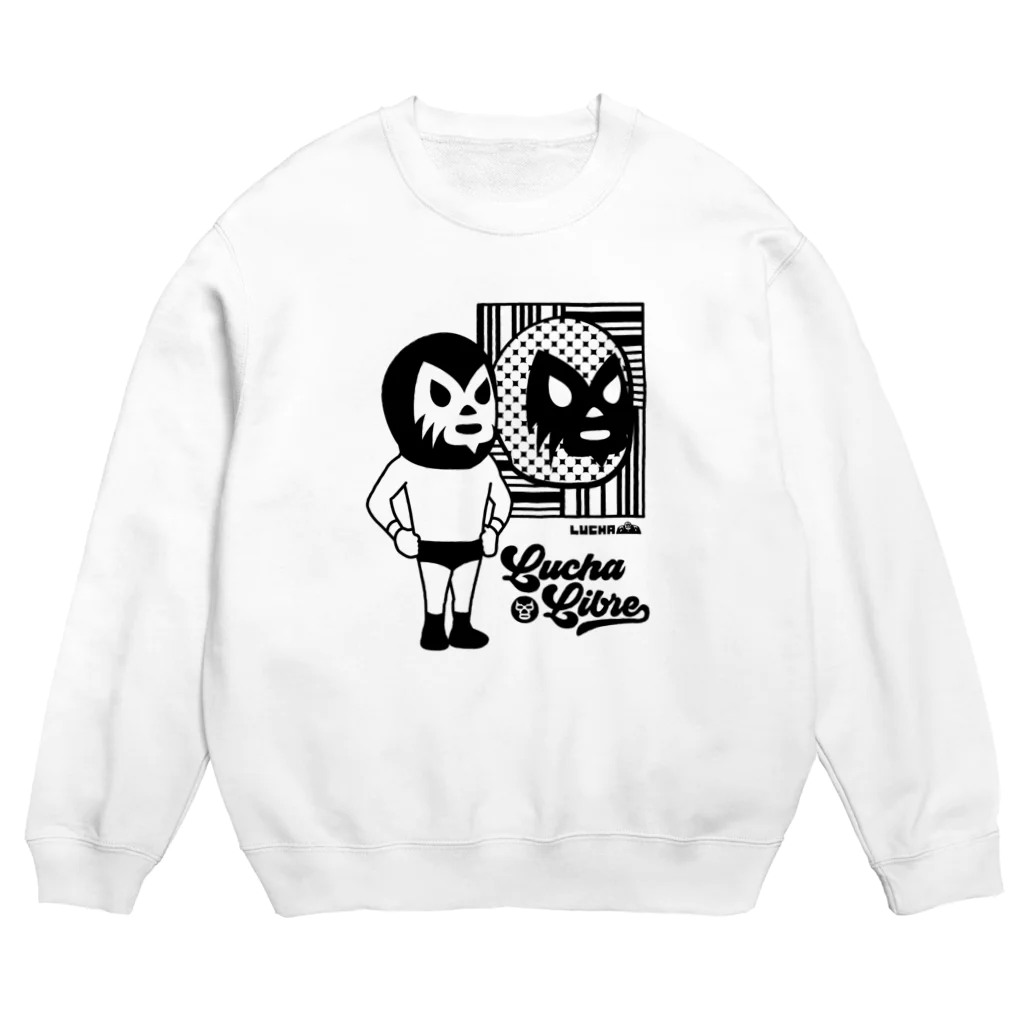 LUCHAのLUCHA LIBRE#146mono Crew Neck Sweatshirt