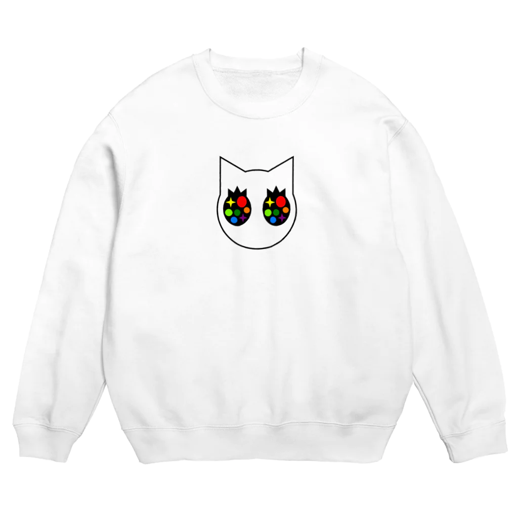 ベンジャミン8の七色の目 Crew Neck Sweatshirt