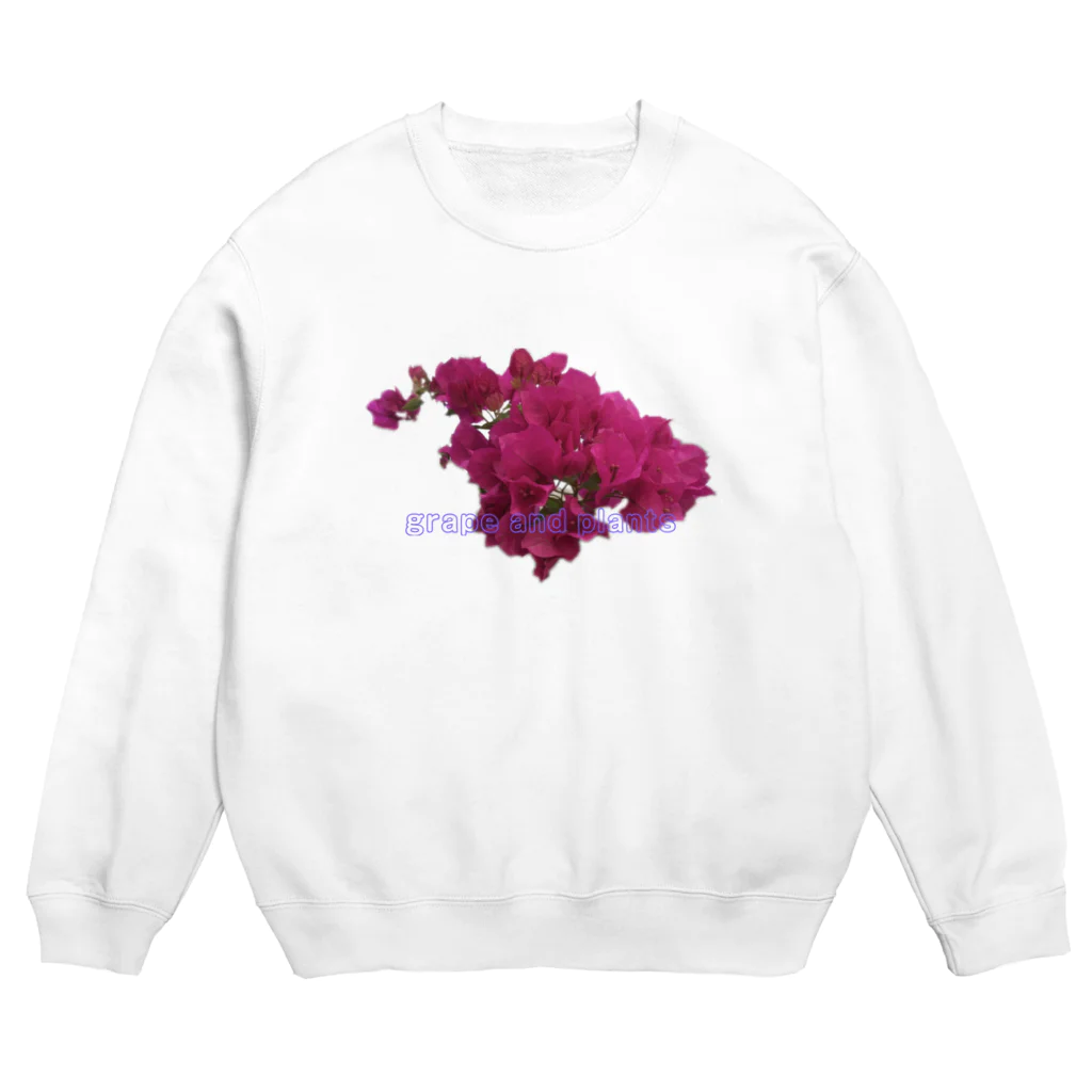 TANIKU-WANのドライフラワーシリーズ（ブーゲンビレア） Crew Neck Sweatshirt