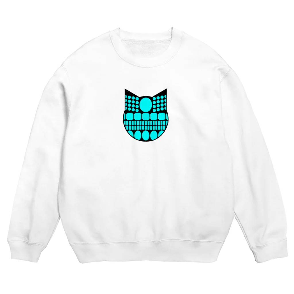 ベンジャミン8のターコイズ Crew Neck Sweatshirt