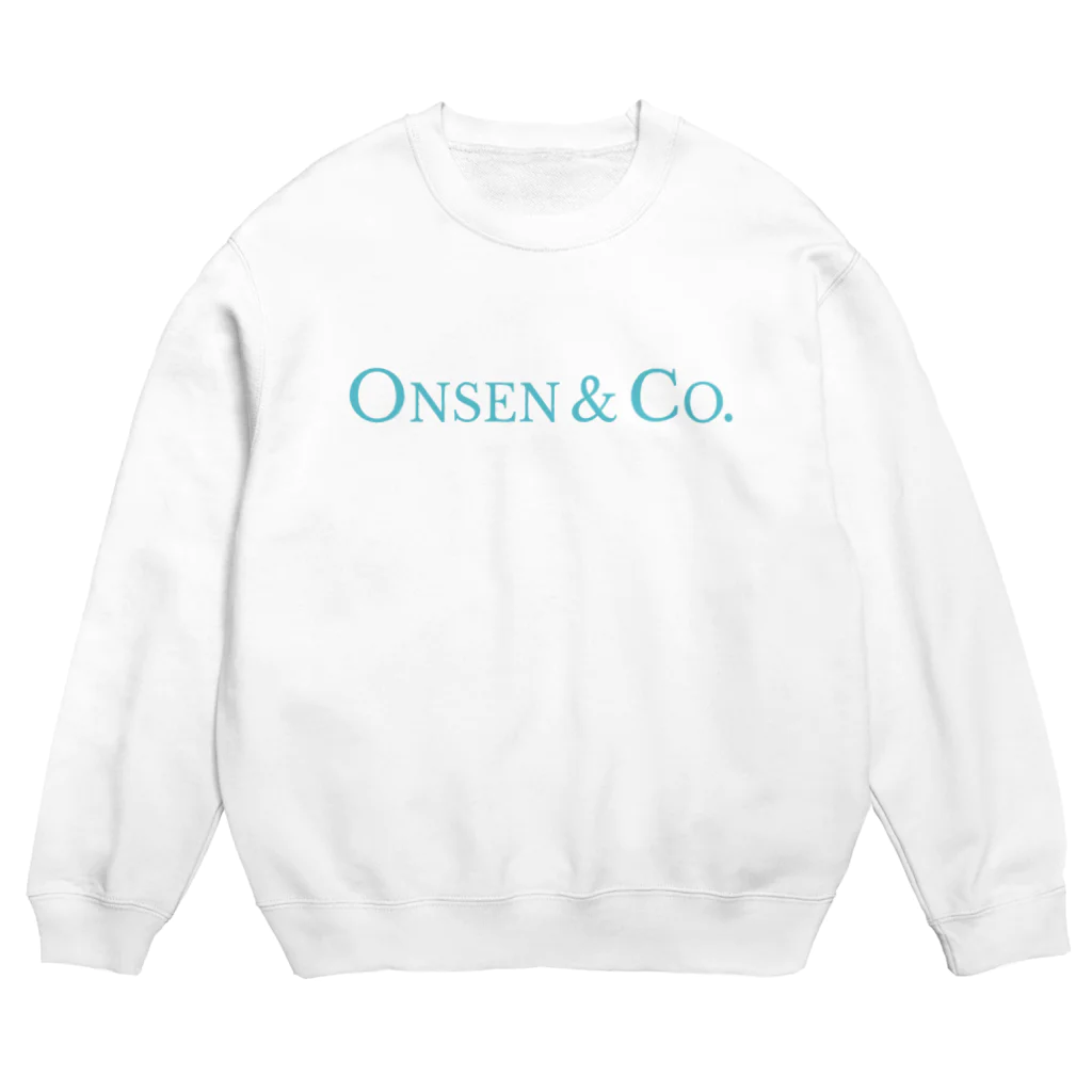 温泉グッズ@ブーさんとキリンの生活のONSEN＆CO. Crew Neck Sweatshirt