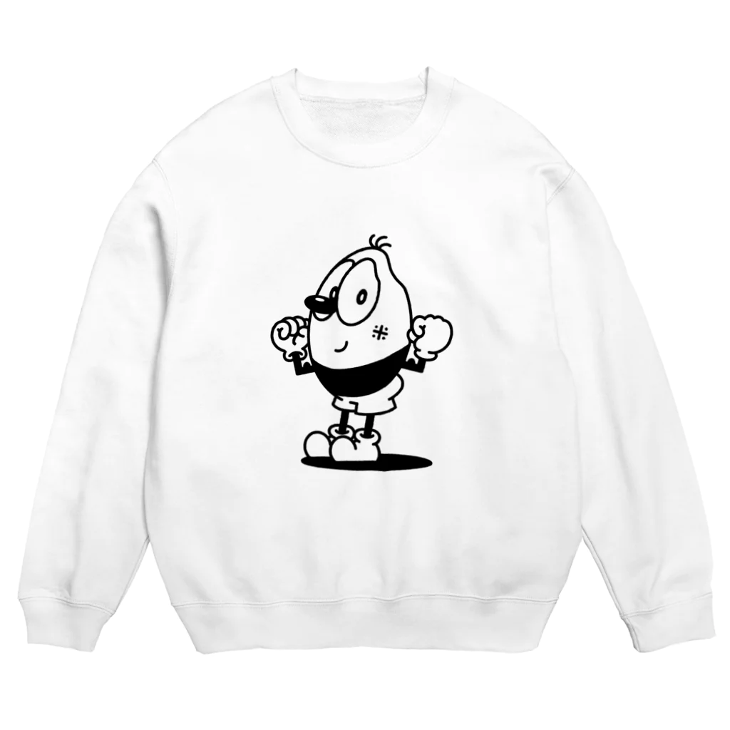 おこめのダイエット食堂のおこめくん Crew Neck Sweatshirt