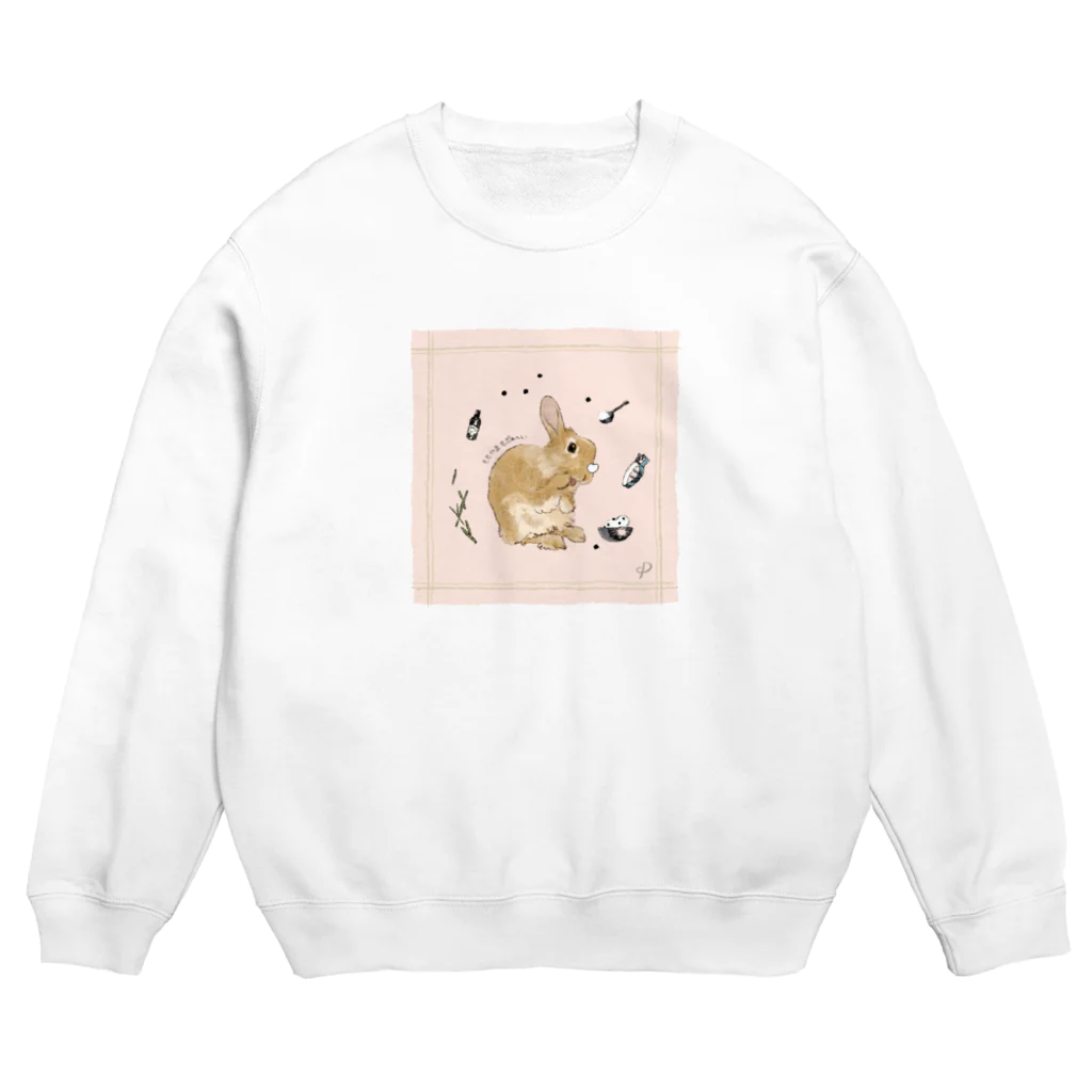 もぎゅへいのおみせの🍪Blueberry cookies Crew Neck Sweatshirt