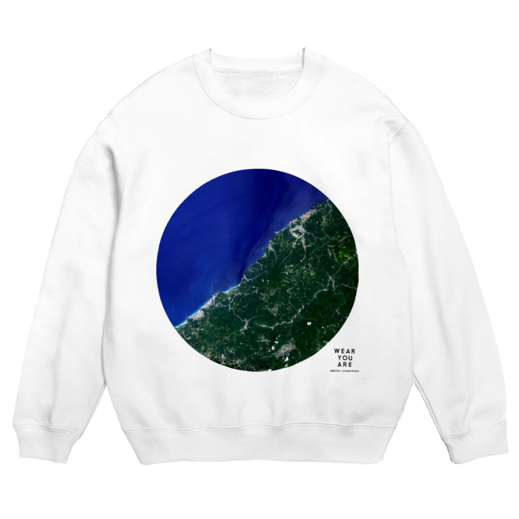 WEAR YOU AREの島根県 大田市 スウェット Crew Neck Sweatshirt