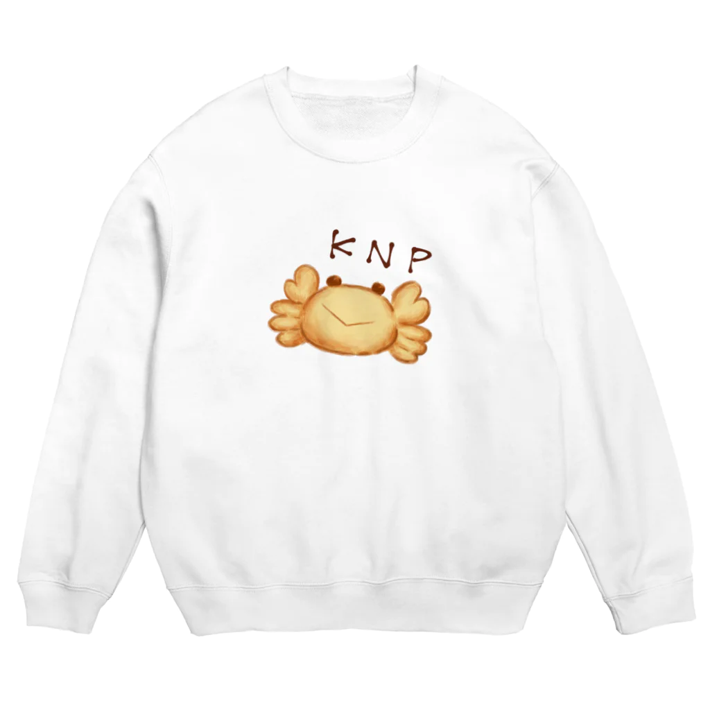 しましま製作所のかにぱん屋さん Crew Neck Sweatshirt