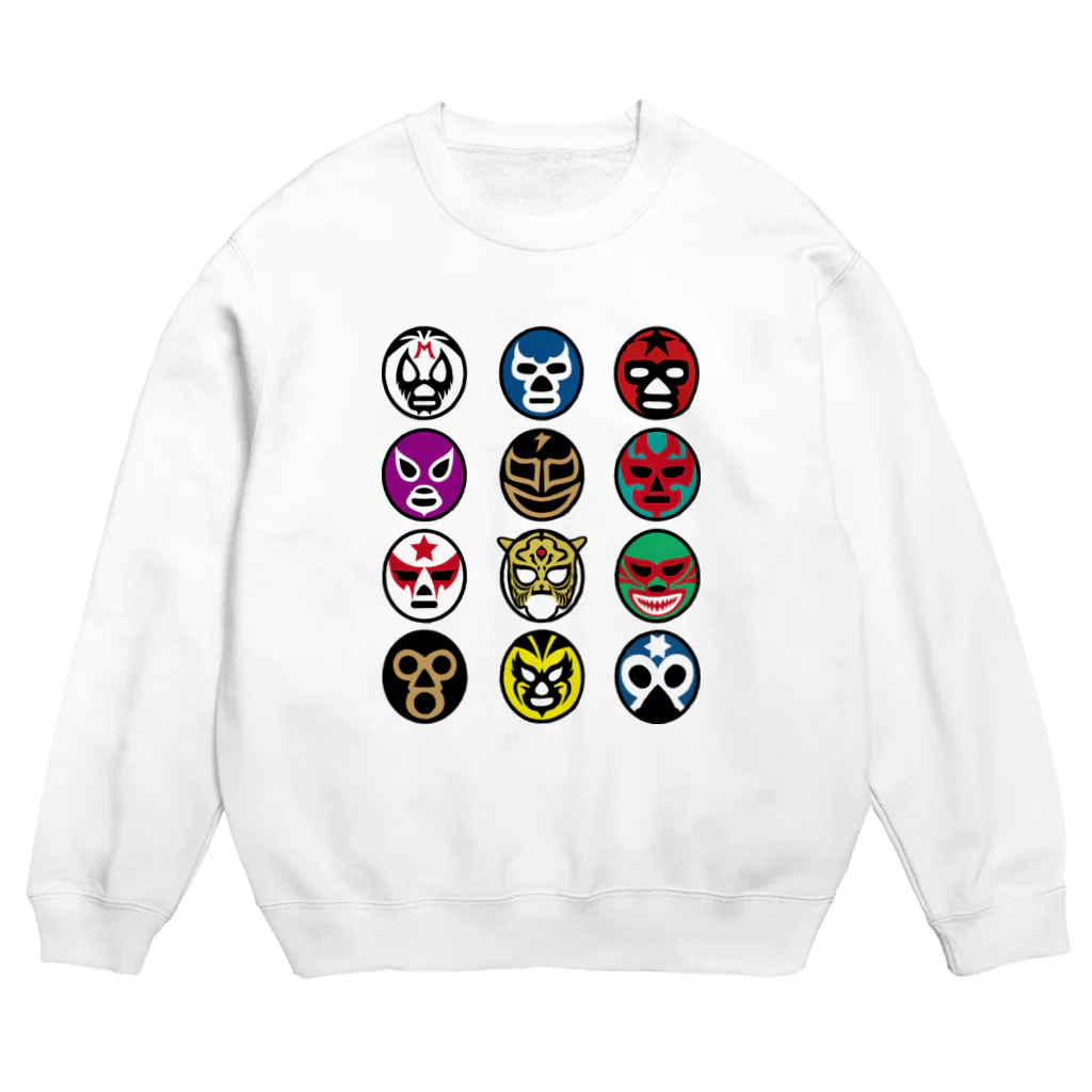 LUCHAのMASKMAN TWELVE Crew Neck Sweatshirt