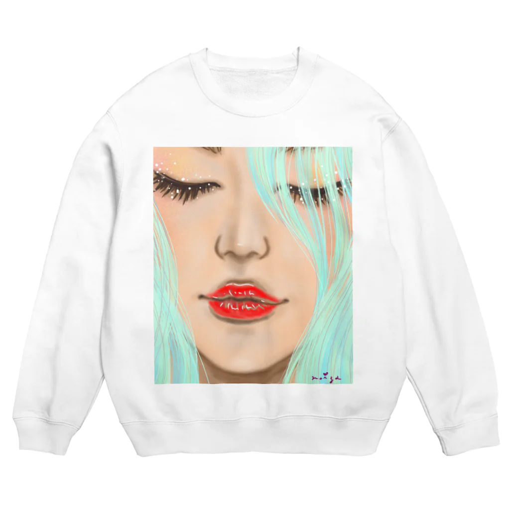 Ｍ✧Ｌｏｖｅｌｏ（エム・ラヴロ）の赤いくちびる💋 Crew Neck Sweatshirt