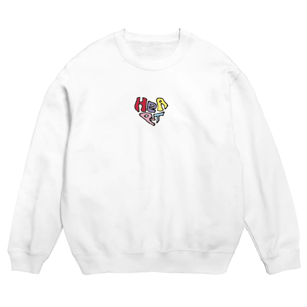 maplesのHEART Crew Neck Sweatshirt