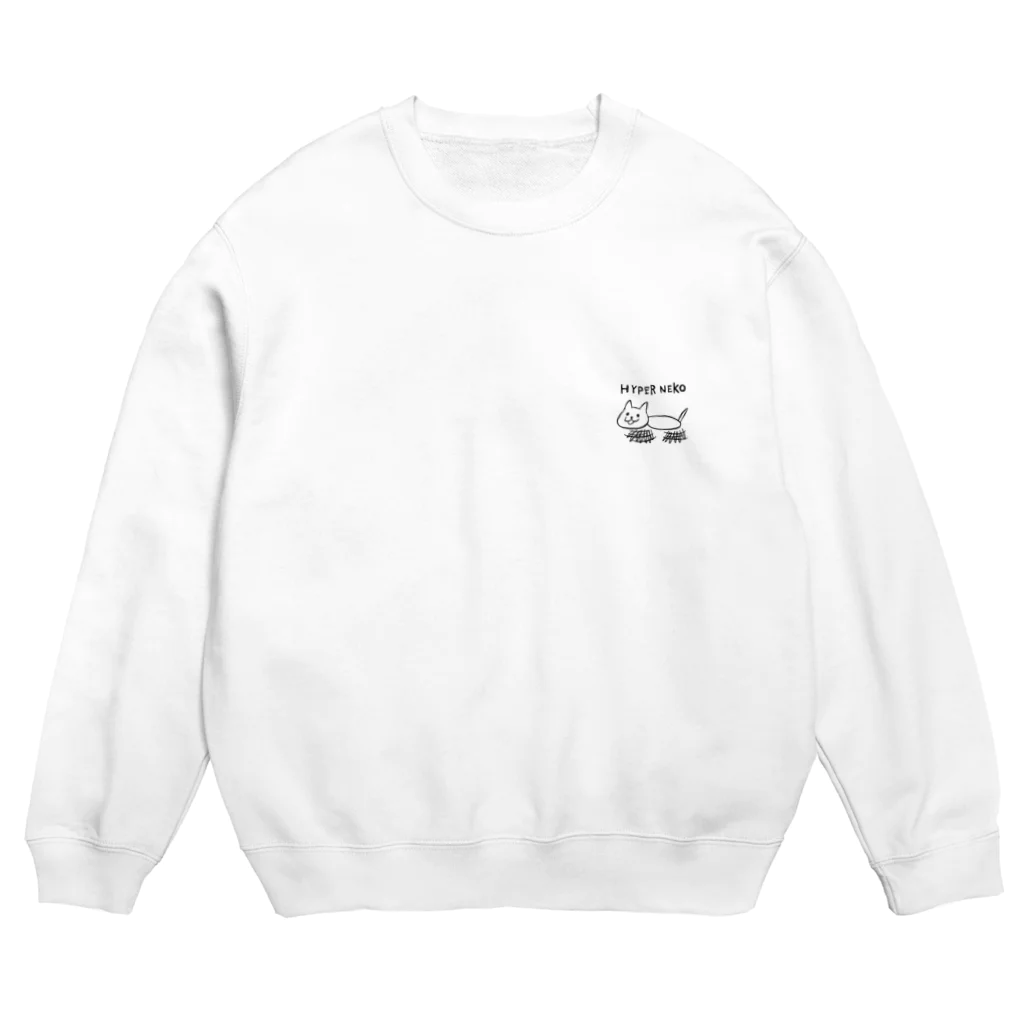 syu01のHYPER NEKO mini Crew Neck Sweatshirt