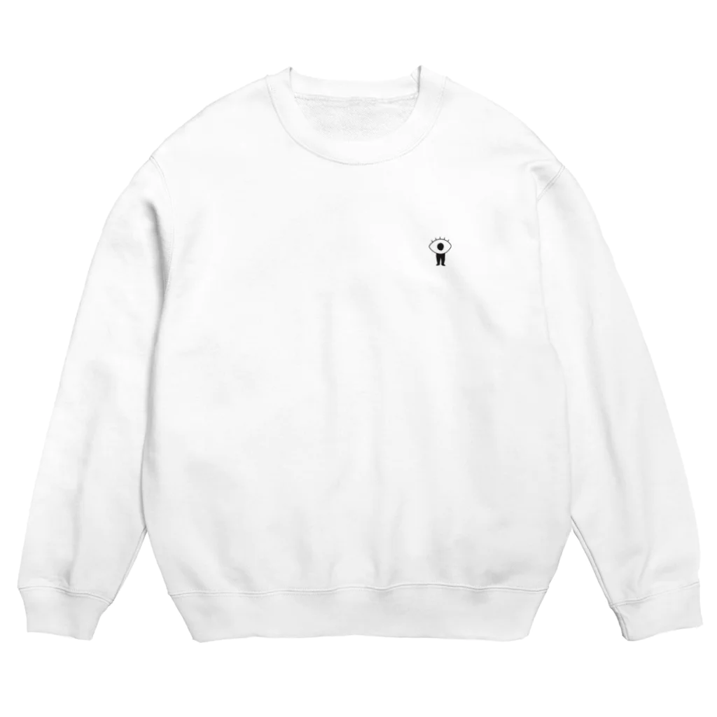 mee.designのmeeguroくん Crew Neck Sweatshirt