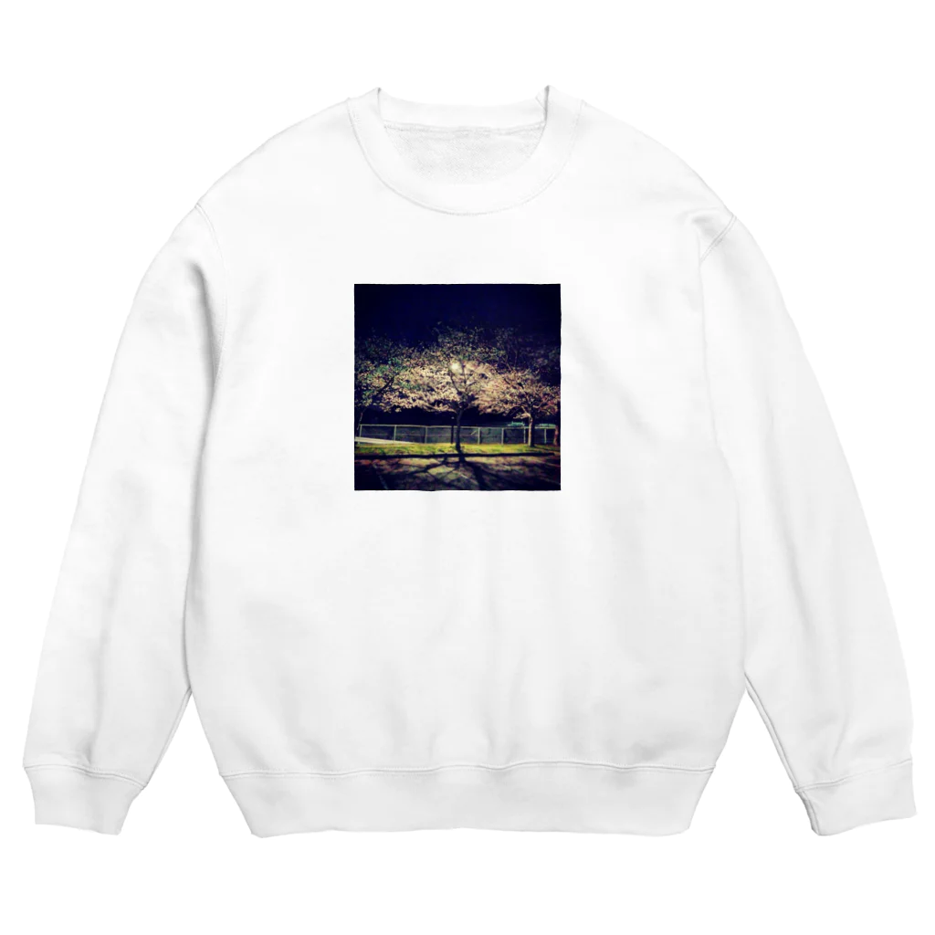 barabara_のsakura Crew Neck Sweatshirt