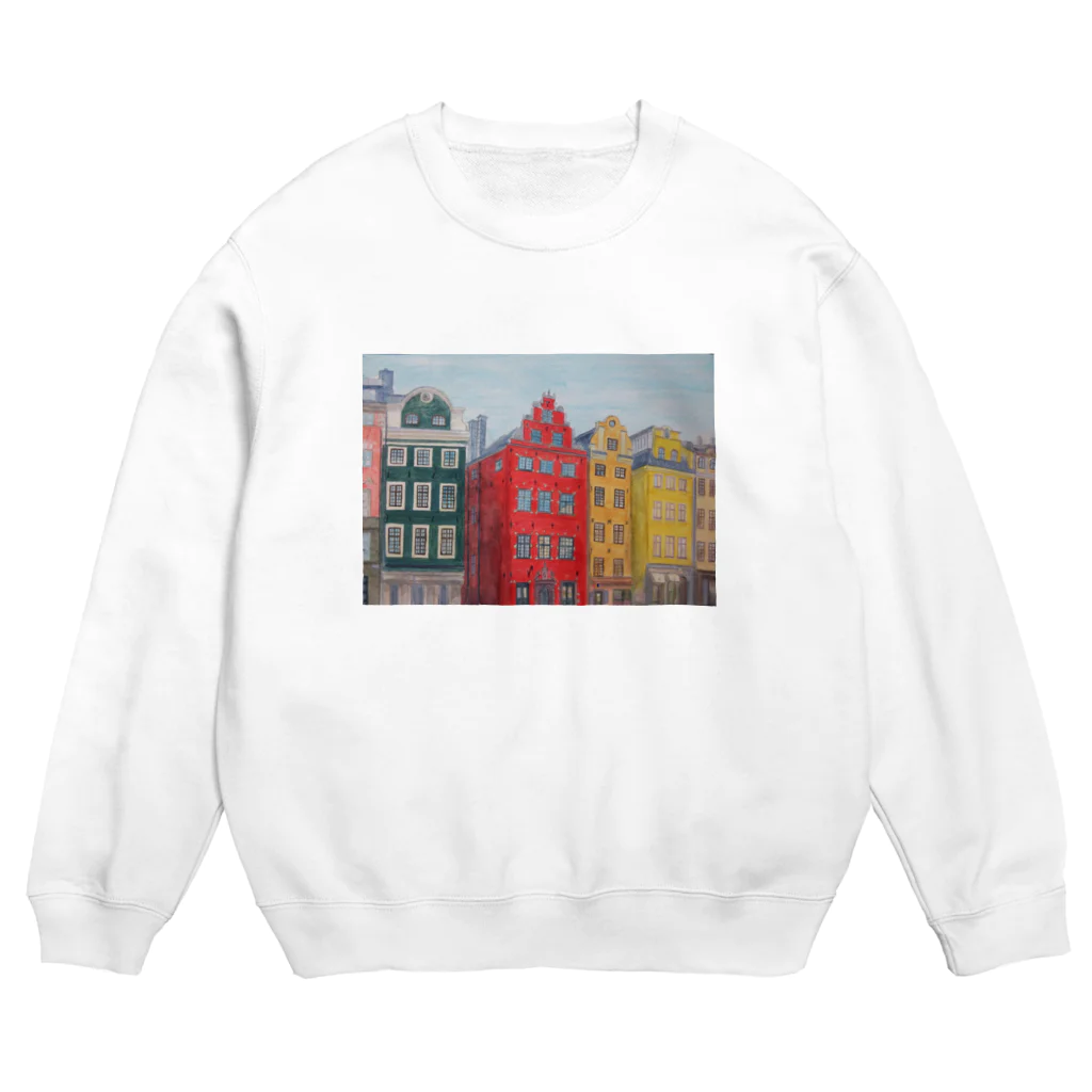 金木犀のストックホルム Crew Neck Sweatshirt